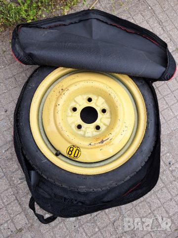 Резервна гума тип Патерица 15 5×114.3 Ц.О.64.1 , снимка 5 - Гуми и джанти - 45133569