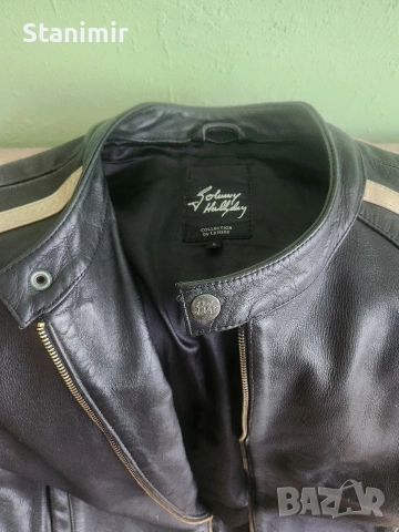 Мъжко кожено яке Телешки Бокс