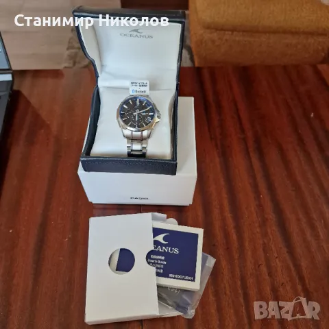 Мъжки часовник Casio Oceanus OCW-G2000-1AJF, снимка 3 - Мъжки - 47422433