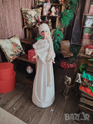 Кукла Снежанка за голям Дядо Коледа , снимка 3 - Декорация за дома - 52499828