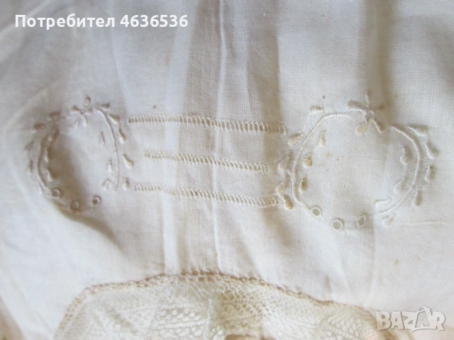 20-те год. детска рокля, бродерия и дантела, снимка 5 - Други ценни предмети - 53272465
