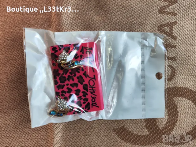 Обеци Betsey Johnson, снимка 3 - Обеци - 46849454