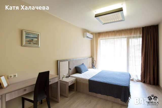 Продавам Едностаен апартамент -в гр. Варна , к.к. Златни пясъци , в луксозния к-с Аргищ Партез. Апар, снимка 7 - Апартаменти - 54180702