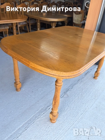 Разтегателна трапезна маса , снимка 10 - Маси - 52852292