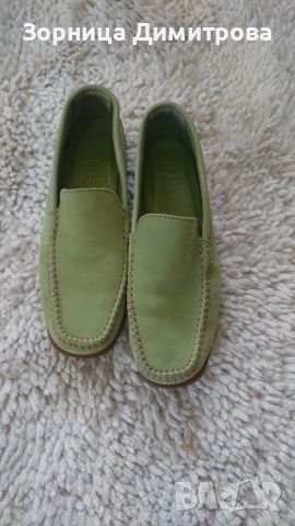 GABOR дамски мокасини естествен велур 40 номер, снимка 1 - Дамски ежедневни обувки - 45900741