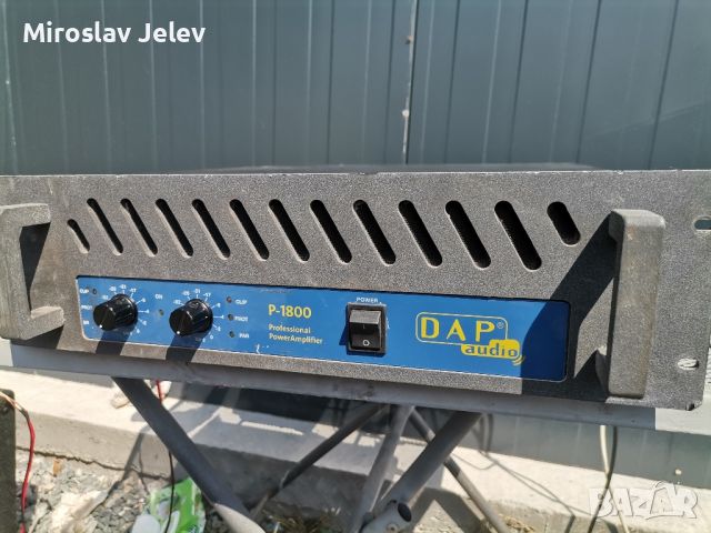 стъпало Dap audio p 1800, снимка 6 - Ресийвъри, усилватели, смесителни пултове - 46813954