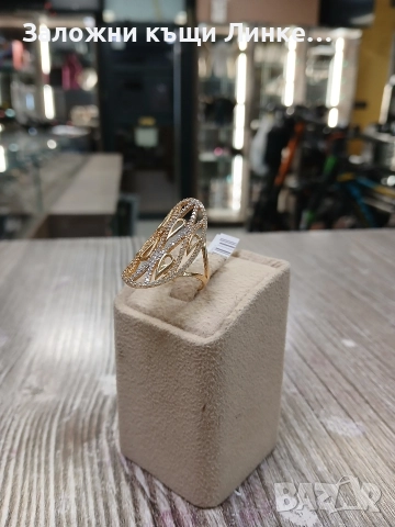 Нов Златен Пръстен 4.23гр., снимка 3 - Пръстени - 52710353