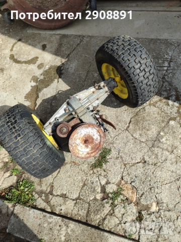 Диференциал за тракторна косачка John Deere rx75 , снимка 2 - Градинска техника - 51552947