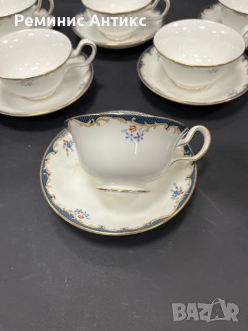 Сервиз за чай и кафе Wedgwood Chartley, снимка 6 - Сервизи - 45841955