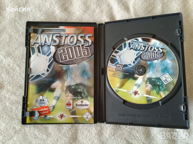 Видео игра за PC Anstoss 2005 ! , снимка 2 - Игри за PC - 50859115