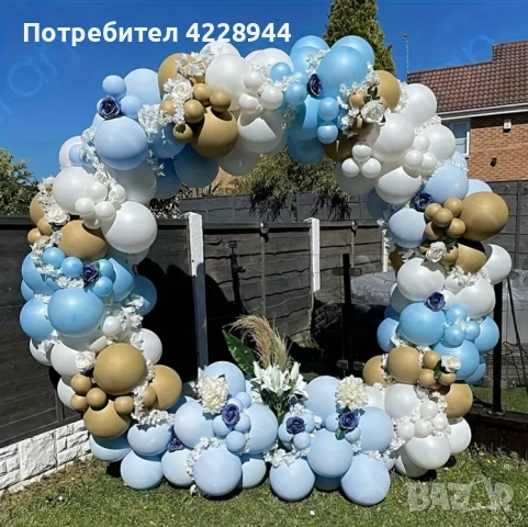 Сглобяема разглобяема арка за партита, сватби, събития диаметър 180см, снимка 4 - Други - 51617240