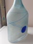 Стара авторска ваза от стъкло на шведска фирма/ Kosta Boda/подписана, снимка 5