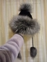 Зимна дамска шапка с изкуствен пух, снимка 10
