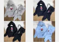 Детски памучен ватиран комплект три нишки Ralph Lauren Polo Bear-Различни цветове Код Happy Kids_A31, снимка 1