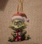 Гринч грийнч Grinch фигурка висулка акрил акрилна украса декорация коледна за елха и др, снимка 7