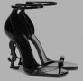 Дамски официални обувки на ток Yves Saint Laurent, снимка 1