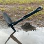 Сгъваема мобилна лопата/кирка/мотика/трион с калъф, снимка 3