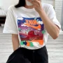 ⭐️Дамски тениски памук
Цена 28.00лв
Права кройка
Размери xs s m l xl xxl xxxl xxxxl
, снимка 4