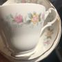 Royal Stuart Английски Костен Порцелан Сет за чай/кафе Нежни цветя, снимка 9