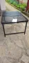 Метална сгъваема маса за градина или туризъм, 90x60x66 см, регулируема черна чисто нова от Германия , снимка 14