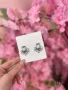 Обеци LFS Kiss Me Silver , снимка 3
