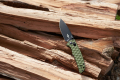 Сгъваем нож Oknife Rubato 3 - Зелен 154CM неръждаема стомана с черно титаниево PVD покритие, снимка 9