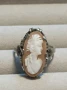 Старинен пръстен с камея, снимка 1