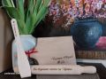 Комплект гравирани дъска, точилка и шпатула подарък за юбилей, снимка 1