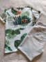 Лот дънков панталон и тениска H&M  158 / 164 XS/S , снимка 1 - Детски тениски и потници - 45981831