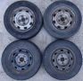 Железни джанти от Рено 13” цола с гуми, снимка 1
