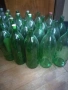 От старите бутилки от дестилирана вода. Зелено, дебело стъклоо, снимка 1