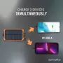 Соларна външна батерия с динамо и 2xUSB-A изхода от 4smarts Solar Rugged, снимка 8