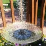 Соларен фонтан с три режима на разпръскване на водата, снимка 7