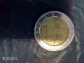 2 евро монета, снимка 2