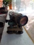 Стар военен уред бусола мерник нивелир, снимка 2