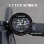 M2 CYCPLUS GPS велокомпютър, безжичен велокомпютър ANT+ Bluetooth велосипеден скоростомер километраж, снимка 4