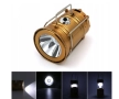 Къмпинг LED фенер, ABS, Соларно/USB зареждане, Златис SH-5800T, снимка 7