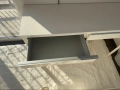Бюро , тоалетна маса, ikea besta burs бял гланц, снимка 6