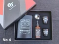 Подаръчен комплект Jack Daniel's,манерка,запалка и чаши,четири модела, снимка 12