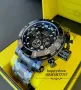 часовник INVICTA Chronograph Black full metal 50 mm, Инвикта нов , снимка 1