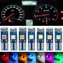 10 бр. малки габаритни крушки за арматурно табло T5 3SMD LED супер ярък 3030 LED вътрешно осветление, снимка 2