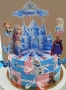 Картонена торта Замръзналото кралство, снимка 2