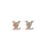 Златни обеци Louis Vuitton 1,51гр. 14кр. проба:585 модел:23793-3, снимка 1 - Обеци - 45829623