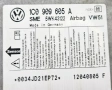 Модул Сензор Airbag Сеат Толедо 2 Фолксваген Голф 4 VW Golf 4 Seat Toledo 2 OEM 1c0909605a, снимка 2