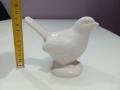 Порцеланова стара фигура на птичка, снимка 3