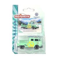 Оригинална количка Volkswagen T1 със сърф / Majorette, снимка 1 - Коли, камиони, мотори, писти - 45856530