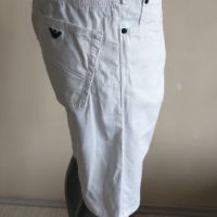 Emporio Armani Stretch Cotton Short Mens Size 34 НОВО! ОРИГИНАЛ! Мъжки Къси Дънкови Панталони!, снимка 3 - Къси панталони - 45573270