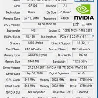 MSI GeForce GTX 1060 OC, снимка 5 - Видеокарти - 45437782