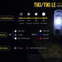 Nitecore Tiki фенер за ключодържател, снимка 3 - Къмпинг осветление - 45403617