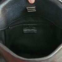 Дамска чанта от естествена кожа цвят черен , снимка 4 - Чанти - 45769386
